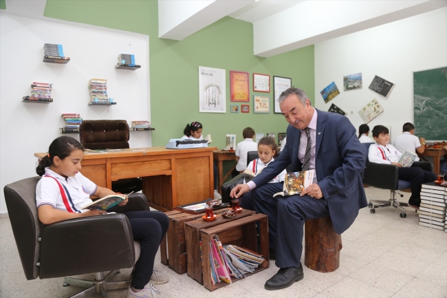 Eskişehir'de ortaokul öğrencileri kendi kıraathanelerini kurdu